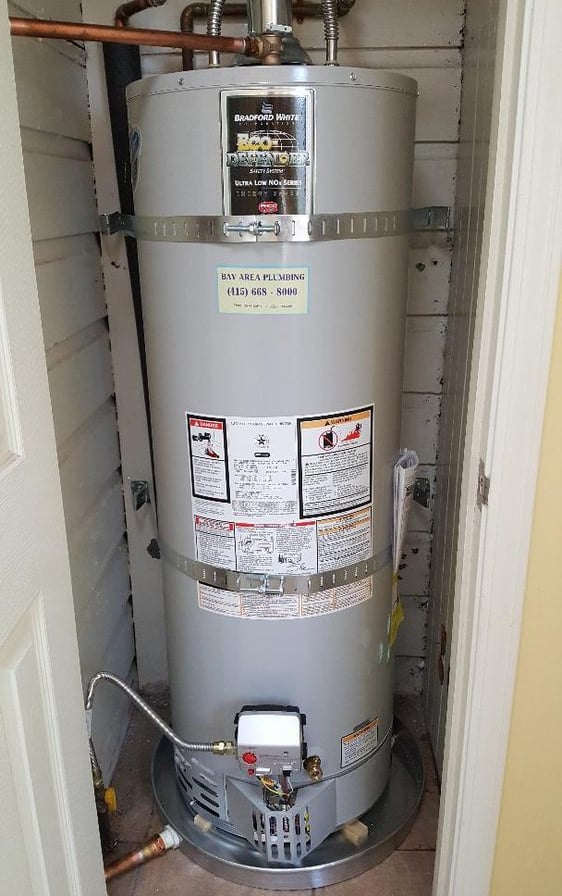 Replacement Water Heater in the Outer Richmond San Francisco.San Francisco