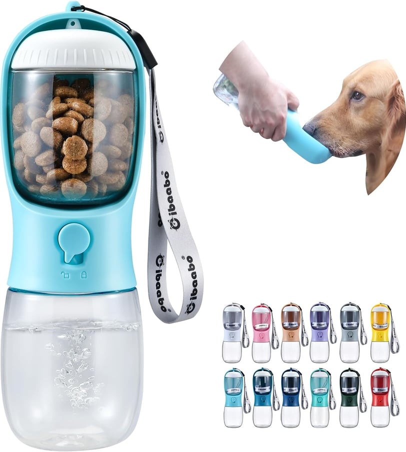 a dog is brushing its teeth with a toothbrush