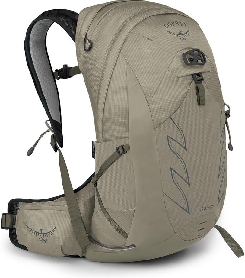 Beige Osprey Talon 20 Hiking Backpack