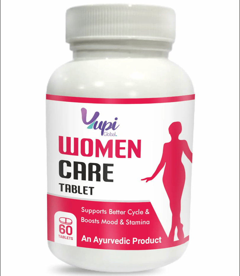 a bottle of woman care