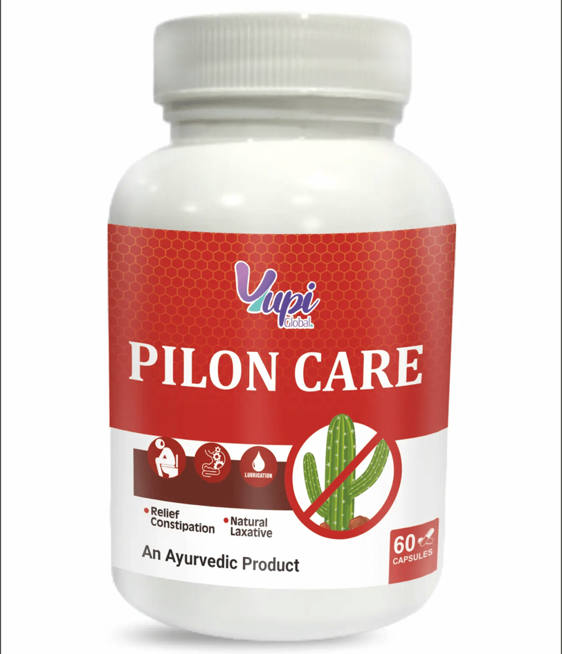 a bottle of pilon care