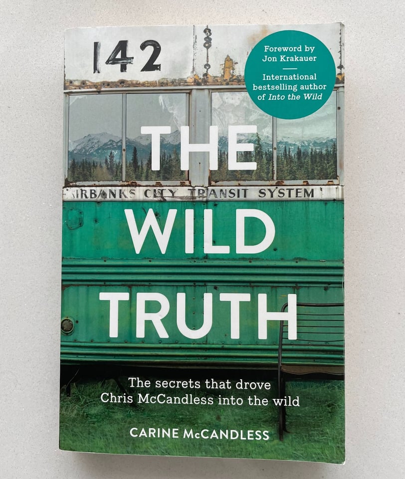 a book cover of the book the wild truth 