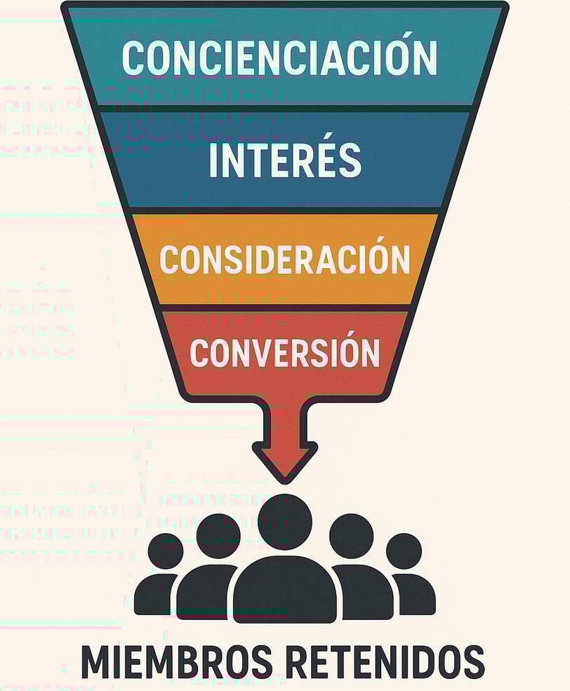 embudos de conversión