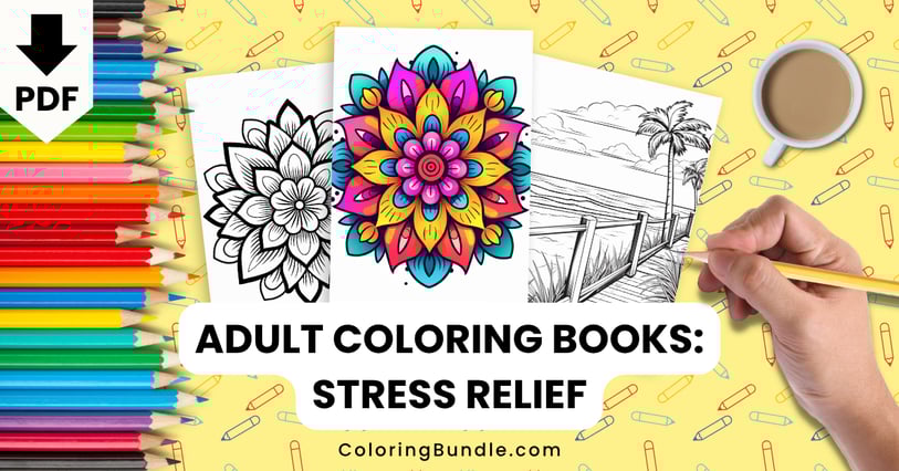 adult coloring book