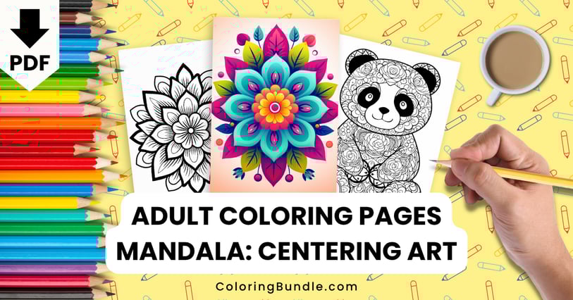 adult coloring pages mandala