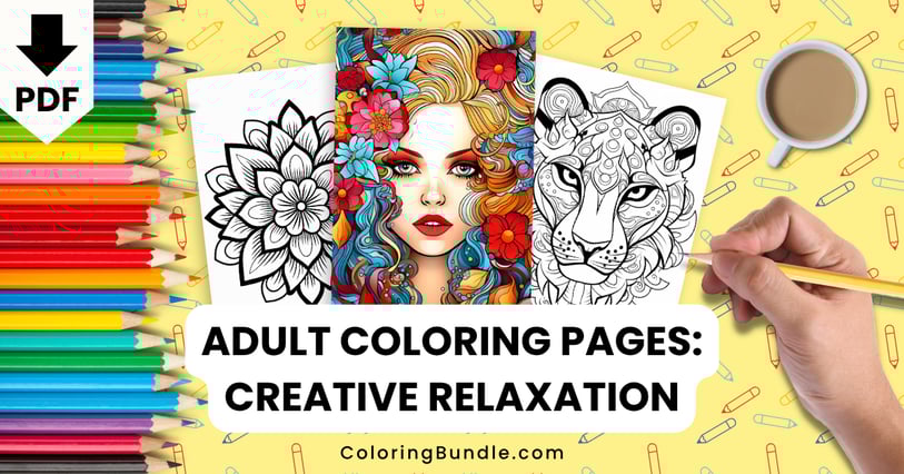 adult coloring pages