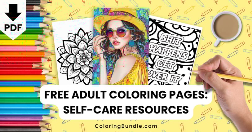 free adult coloring pages