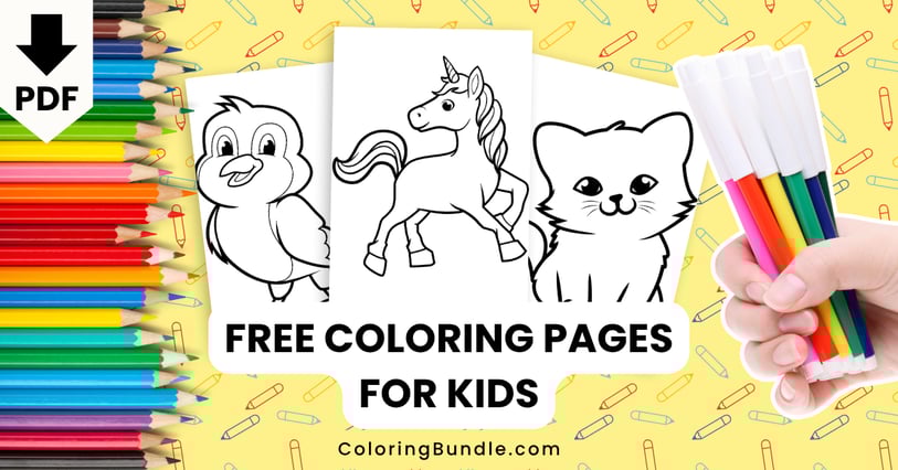 free coloring pages for kids