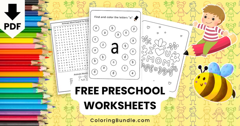 free preschool worksheets