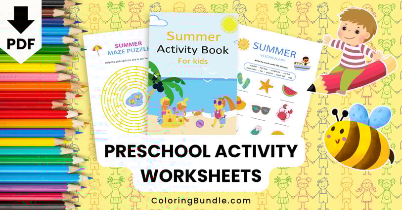 preschool activity worksheets