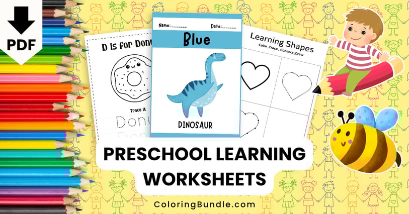 preschool learning worksheets