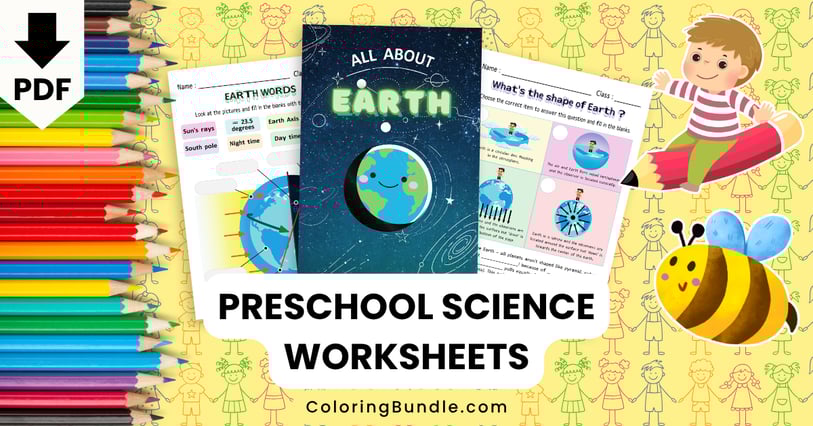 preschool science worksheets