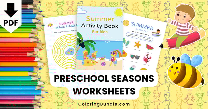 preschool seasons worksheets