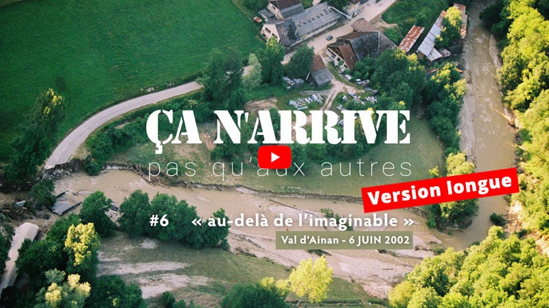 Inondation Val d'Ainan 6 juin 2002