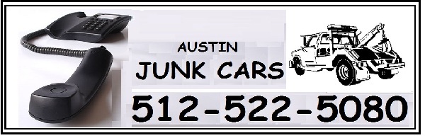 Austin Junk Cars logo with phone logo