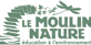 logo le moulin nature éducation à l'environnement