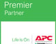 logo verde de parceiro autorizado nobreak Schneider Eletric 