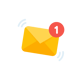 Une image d'une enveloppe mail pour définir le mail du club