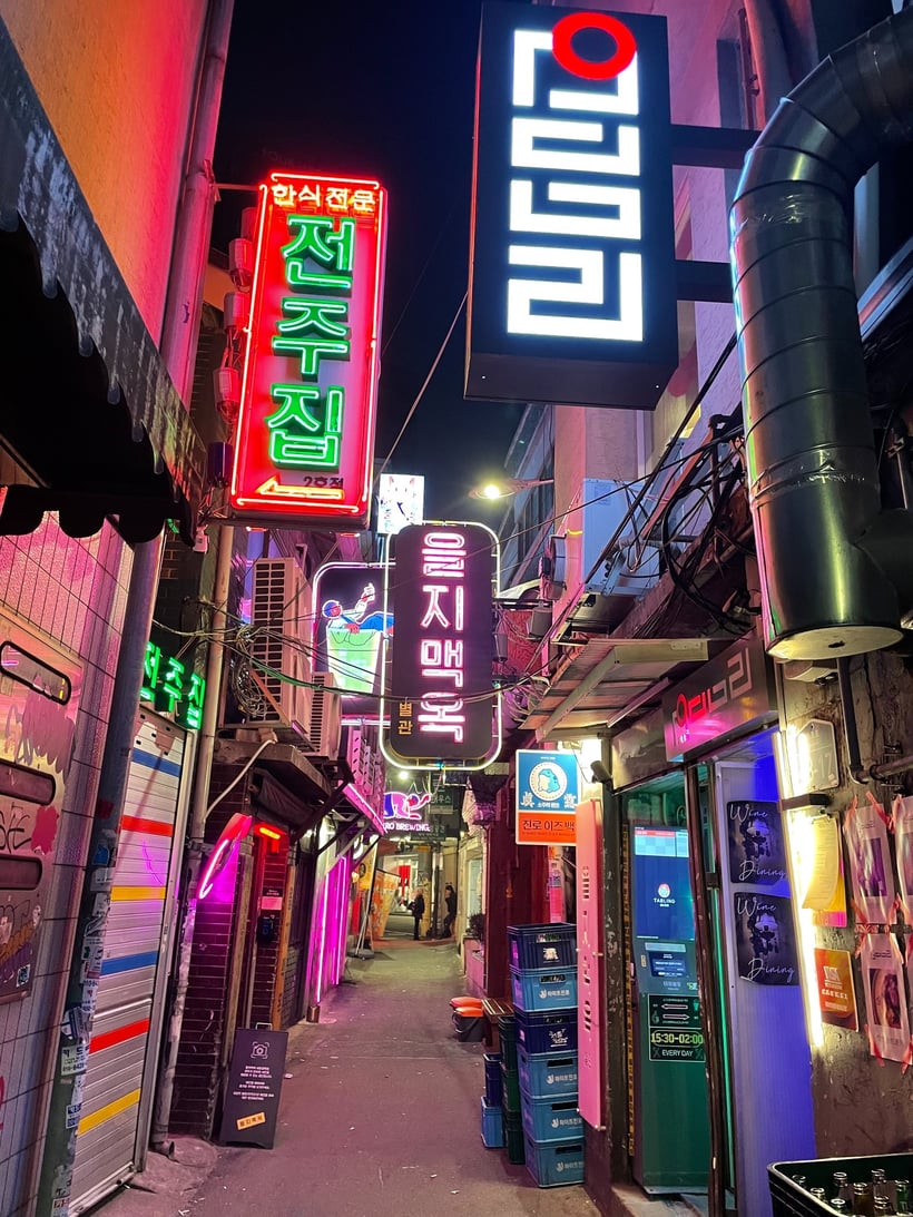 Private city tour view over Seoul