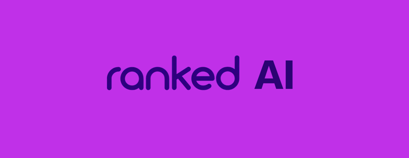 a purple background with the words ranked AI in the bottom right corner