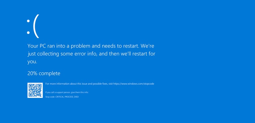 windows 10 blue screen