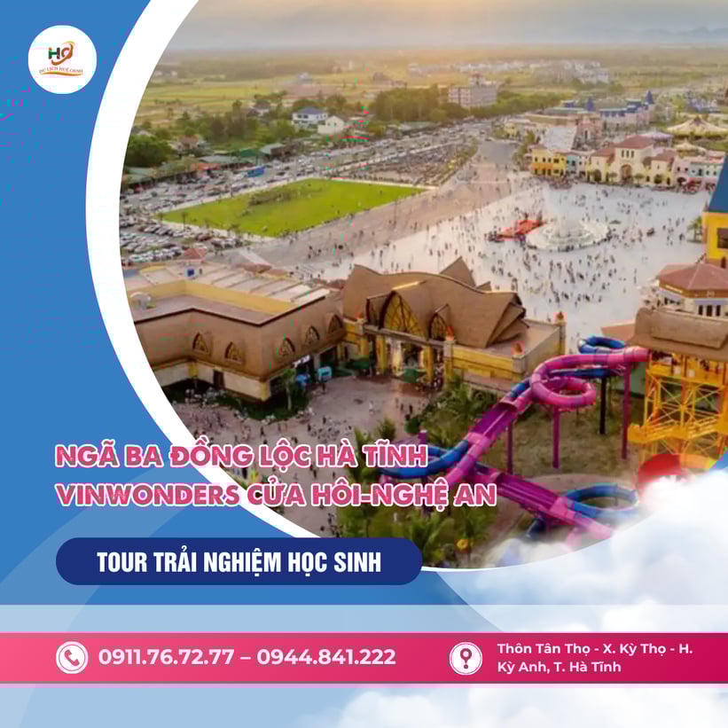 Tour Trải Nghiệm Học Sinh tại Ngã 3 Đồng Lộc - VinWonders CỬA HÔI-NGHỆ AN
