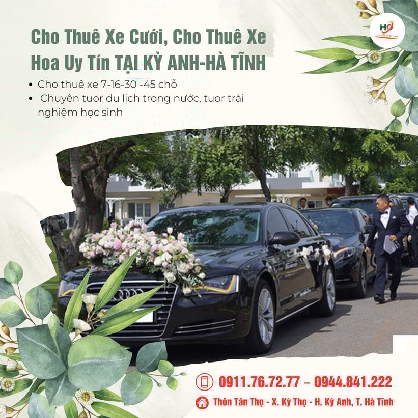 Dịch vụ cho thuê xe đa dạng, phù hợp với mọi nhu cầu Chúng tôi cung cấp dịch vụ cho thuê xe từ 7, 16