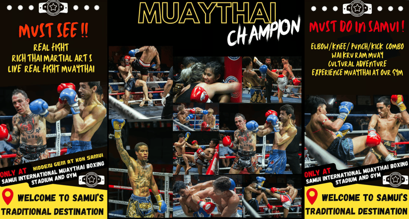 events fight night fun local match muaythai see super ticket today tonight samui thai boxing experie