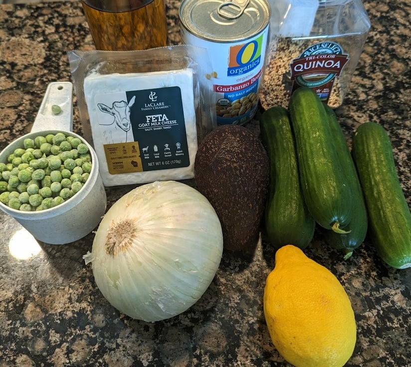Jennifer Anniston Salad ingredients