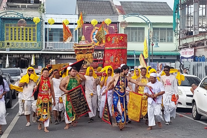 Phuket Vegetarian Festival Street Parade