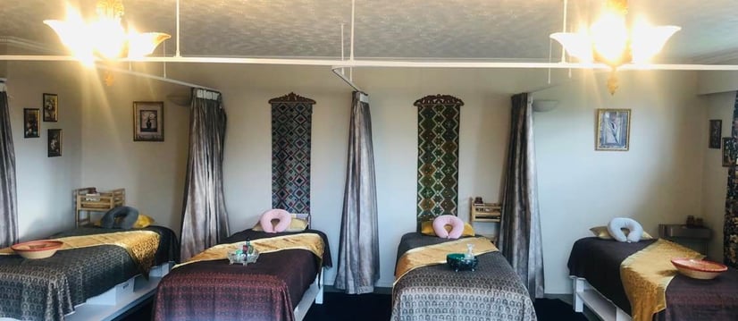 Four Massage beds 