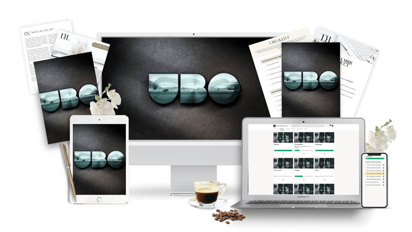 The Digital Luxe Life - Ultimate Branding Course (UBC) mock-up