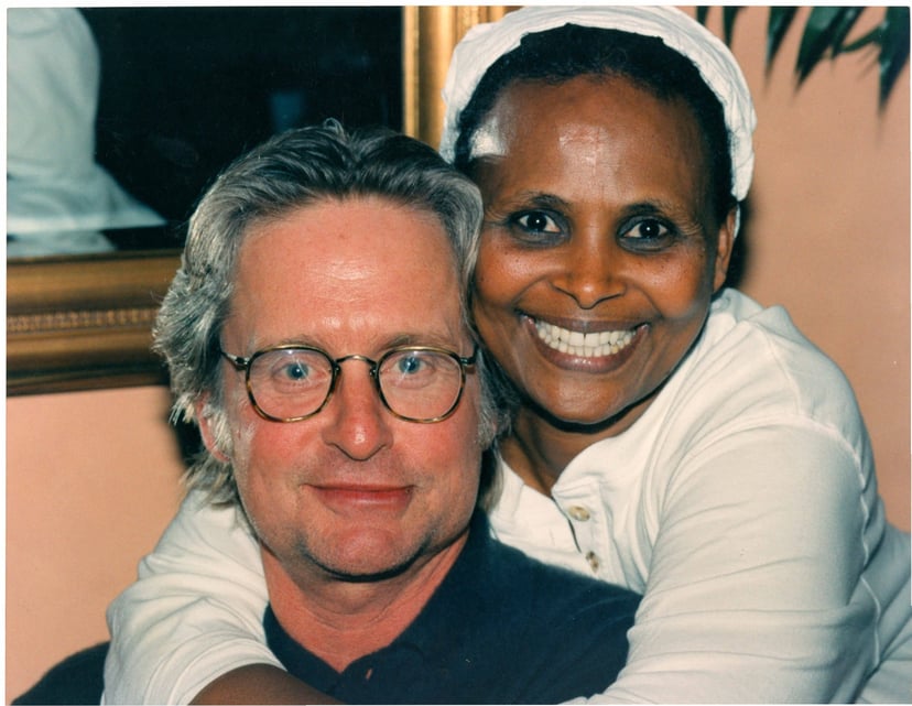 Chef Mollie with the Douglas family