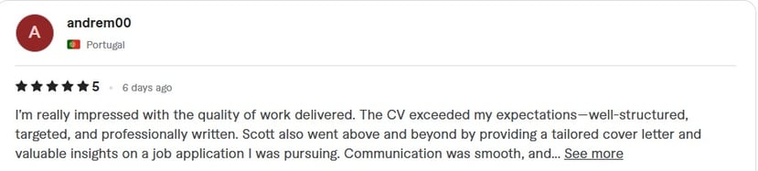 cv writer uk review