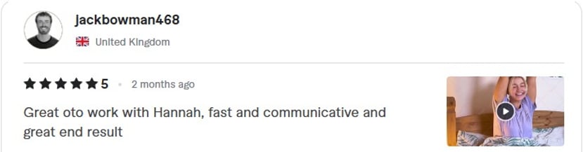 ugc video reviews