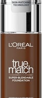 Fondotinta L’Oréal True Match per pelle scura, formula super sfumabile con acido ialuronico