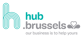Logo hub.brussels 