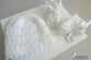 Bonnet chaussons layette laine bébé fait main