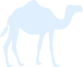 camel silhouette illustration