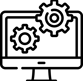 Ordinateur avec des rouages