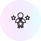 a person holding
