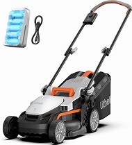 Introducing the future of powerful battery operated electric mower. 