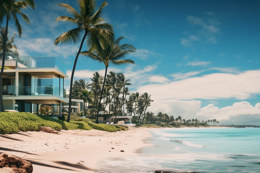 Relax in a Hawaii beachside property