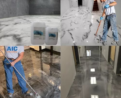 High-end epoxy floor finishes Overland Park