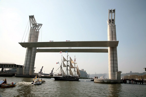 The Armada, five yearly event at Rouen.