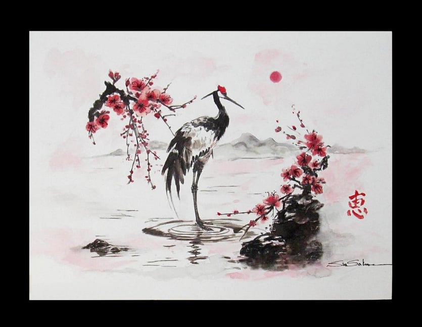 sue sakura paintings