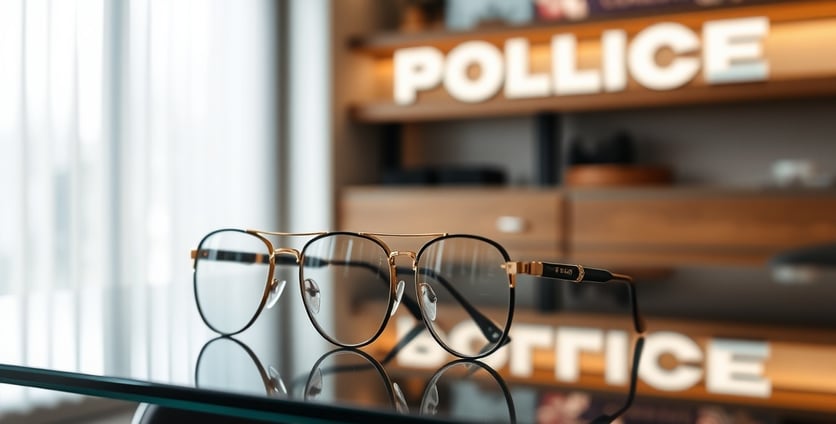 Iconic police eyewear collection