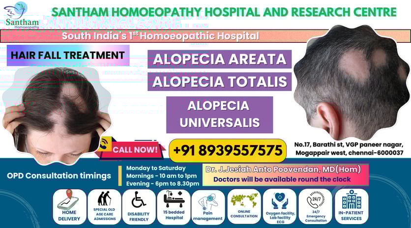 Homeopathic Treatment for Alopecia Areata