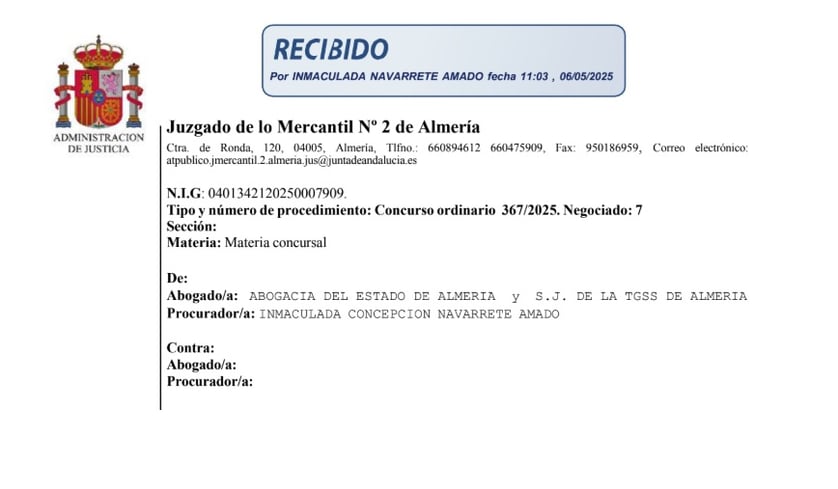 Mejor abogado segunda oportunidad Almeria