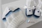 Bonnet et chaussons layette bébé tricot fait main